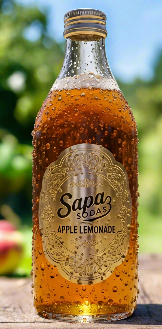 NON-ALCOHOLIC 12 Oz Caramelized Apple Lemonade – 0% Alcohol, Regeneratively Grown