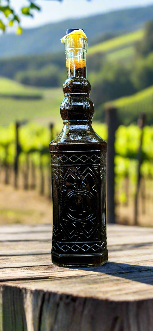 NON-ALCOHOLIC 32 Oz Ancient Roman High Elevation Cabernet Sauvignon Sapa – 0% Alcohol Premium Grape Syrup